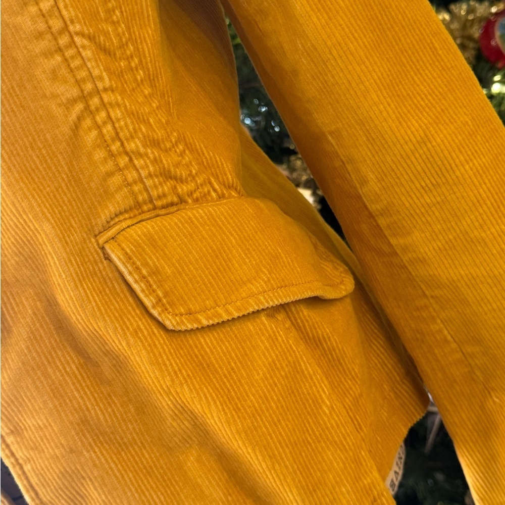 GAP Mustard Yellow Corduroy Blazer - Picture 5 of 10